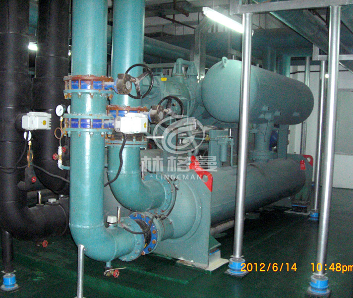 恒大清新金碧天下空調機房減振降噪治理